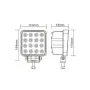 LED халоген 16 диода 48 w – GUN1111, снимка 5