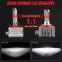 Крушки за фарове D1S D1R Led Диодни,12 000 LM Plug Play директен монтаж Hid -Led Canbus без грешки 2, снимка 6