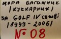 ролетна щора багажник(кучкарник) за GOLF IV combi(1999-2006)-№08, снимка 2