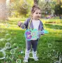 Машина за сапунени мехурчета Китара, детска играчка Китара за сапунени балони, с LED светлина, снимка 6