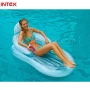 Надуваем дюшек шезлонг кресло Intex, 155 х 97 см, с облегалка , снимка 1