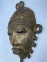 Бронзови африкански маски от Бряг на слоновата кост, снимка 4