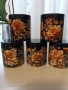 Комплект буркани за подправки 500 мл ръчно украсени, снимка 1