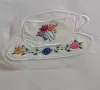 Много фина памучна покривка с ръчна бродерия 114×84 см., 10€, снимка 4