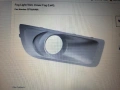 Въздухозаборна решетка Subaru 57731aj43a USA, снимка 2