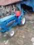 Трактор Mitsubishi с плуг и фреза, снимка 1
