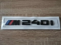 BMW M240i черна емблема малък размер, снимка 1