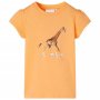 Детска тениска, яркооранжева, 104(SKU:10570, снимка 1 - Детски тениски и потници - 44815952