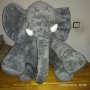 Голям плюшен слон,около 90см от хобота до опашката,без да е вкл.в размера, снимка 6