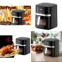 Фритюрник - AirFryer R51980CB, 1800W, 8л, Горещ въздух, LED дисплей, Таймер, до 200°С, снимка 1