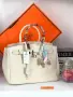 Топ изработка Hermes Birkin кожа 35см, снимка 11