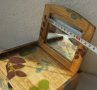 Дървена тоалетка с огледало и  чекмедже и  стара японска кутия за бижута, снимка 8