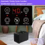 Дигитален озоногенератор 2 в 1 (15 г/ч) за пречистване на въздуха с таймер – за площи до 180 м², снимка 5