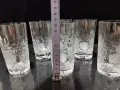 кристални чаши за вода безалкохолно , снимка 2