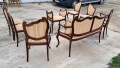 Комплект ретро махагонов масив, снимка 11