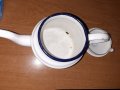Емайлиран малък чайник от гр.Троян -България, снимка 2