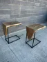 Ръчно изработена декоративна маса/помощна маса Маса за диван Маса за кафе, снимка 7