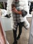 Дамско луксозно палто с Лисица код 155, снимка 1 - Палта, манта - 38300780