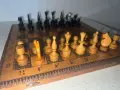 Шах с дървени фигури, снимка 3