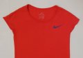 Nike DRI-FIT оригинална тениска ръст 128-137см Найк спорт фланелка, снимка 2