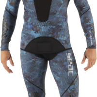 SEAC Blue Moon, неопренов костюм за гмуркане, две части, размер L, снимка 1 - Водни спортове - 44657480