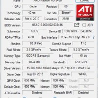 Видео карта AMD Radeon Asus HD EAH5450 HDMI 1024MB GDDR3 64bit PCI-E, снимка 9 - Видеокарти - 37994692