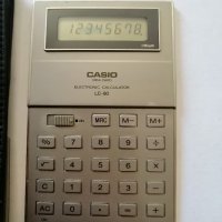 Рядък модел ретро калкулатор CASIO LC-80, снимка 2 - Антикварни и старинни предмети - 37559196