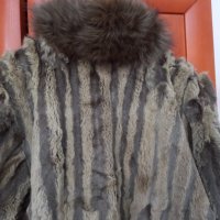 Дълго палто лисица и чинчила Нова цена 700лв, снимка 5 - Палта, манта - 34976851