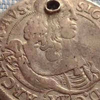 Сребърна монета 15 кройцера 1664г. Сигизмунд Франц Хал Тирол 12206, снимка 3 - Нумизматика и бонистика - 42899784