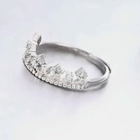 Сребърен пръстен 925 коронка Pandora , снимка 2 - Пръстени - 34392475