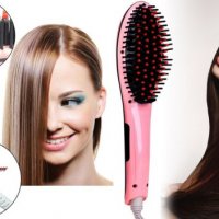 906 Йонизираща четка за изправяне и изсушаване на коса, снимка 7 - Продукти за коса - 30915749