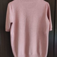 Памучна блуза тънко плетиво, снимка 3 - Блузи с дълъг ръкав и пуловери - 42846981