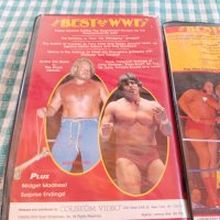 WWF Кеч мания 4 VHS Видеокасети, снимка 5 - Екшън - 42681603