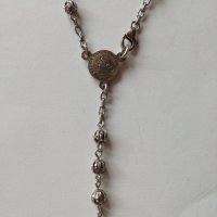 Оксидирано италианско сребърно колие - сребро, снимка 4 - Колиета, медальони, синджири - 30817113