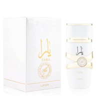 Луксозен арабски парфюм YARA  MOI от Lattafa YARA  MOI 100ml Жасмин, праскова ,карамел, кехлибар , снимка 2 - Дамски парфюми - 44760516