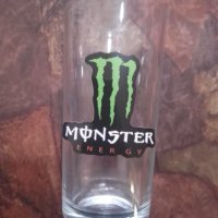 ***ТОП*** Стъклена безцветна чаша с различни лога на Монстър Енерджи Monster Energy , снимка 1 - Други стоки за дома - 38249230