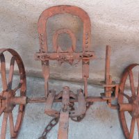 уникален колесар, теглич от каруца , снимка 11 - Антикварни и старинни предмети - 36974708