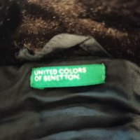 Дамско вълнено палто BENETTON, снимка 3 - Палта, манта - 42892523