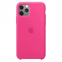 Силиконов кейс Silicone Case за Apple, За iPhone 11 (6.1), Цикламен, снимка 2 - Калъфи, кейсове - 37815440