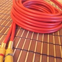 Немски качествен кабел 3 метра, снимка 4 - Аудиосистеми - 29165416