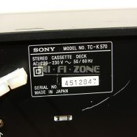 ДЕК  Sony tc-k570 /2 , снимка 8 - Декове - 40179103