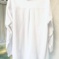 Голяма бяла риза ULLA POPKEN , снимка 10 - Ризи - 38250326