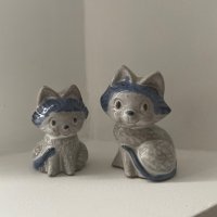 Керамични котета, снимка 2 - Антикварни и старинни предмети - 39834130