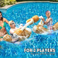Нови Надуваеми играчки плувки за басейн Воден спорт борба деца игра, снимка 6 - Водни спортове - 37845404