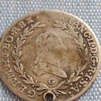 Сребърна монета 20 кройцера 1796г. Франц втори Гунзбург Свещена Римска Империя 13703, снимка 1 - Нумизматика и бонистика - 42915201