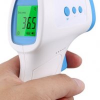 Безконтактен електронен термометър за тяло и обекти, снимка 1 - Други - 29481226