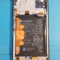 Нов дисплей с рамка (черен) - HUAWEI P40 Lite, снимка 1 - Резервни части за телефони - 44387647