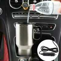 Авто чаша за топла вода с вграден нагревател 12V и капаче, снимка 4 - Аксесоари и консумативи - 27982751