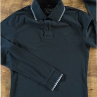  ARMANI JEANS's polo shirt - страхотна мъжка блуза КАТО НОВА, снимка 2 - Блузи - 34175939