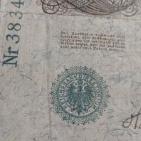 Райх банкнота - Германия - 1000 марки/ 1910 година - 17897, снимка 6 - Нумизматика и бонистика - 31019943